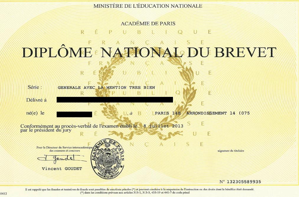 Combien De Point Mention Tres Bien Brevet Brevet National | AIP Paris 14 - Association Indépendante des Parents d